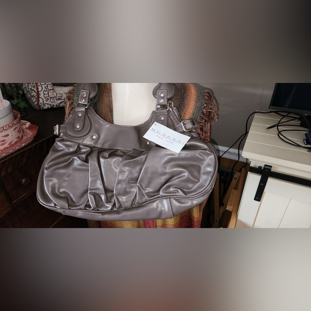 Mondani Purse Brand new Dark Taupe